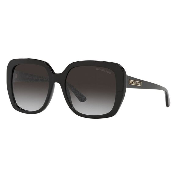 New MICHAEL KORS Manhasset Black Square MK2140 30058G Sunglasses Women - Picture 1 of 4